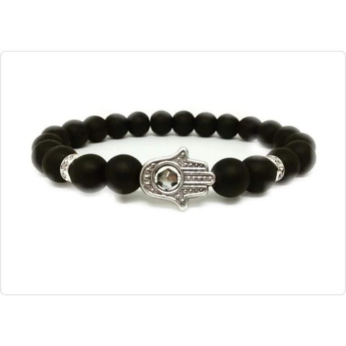 Ónix hamzsakéz karkötő