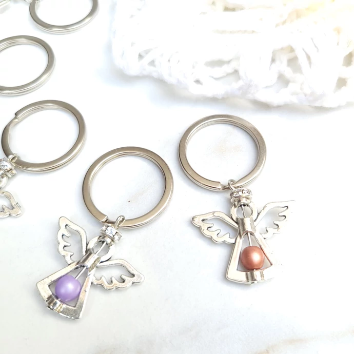 Angyalka kulcstartó 5 db-os csomag