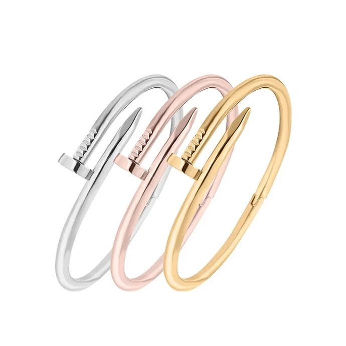 Trendi szög drót karkötő_4