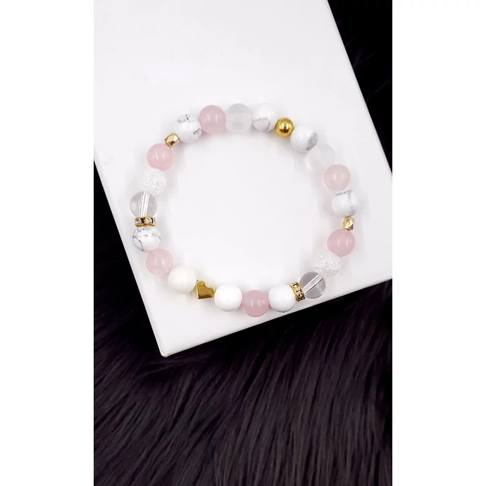 "Crystal" ásványkarkötő