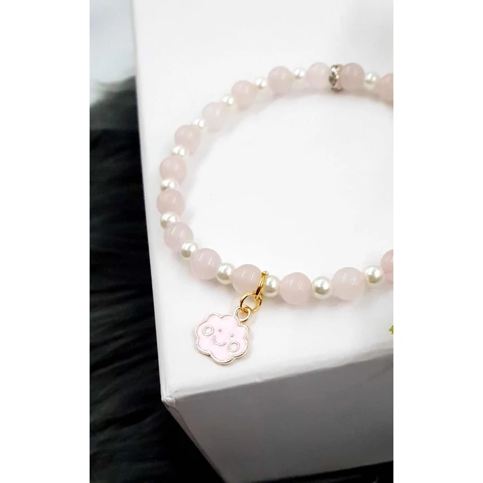 Felhőcske ásványkarkötő