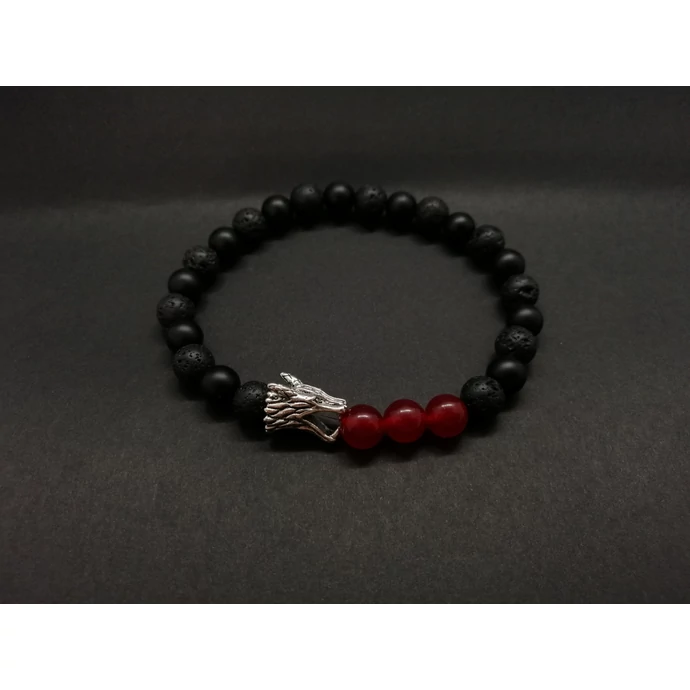 Trónok harca ásványkarkötő "karneol"_2