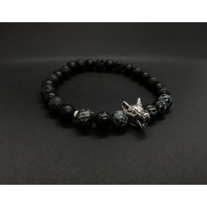 Trónok harca ásványkarkötő "farkas"