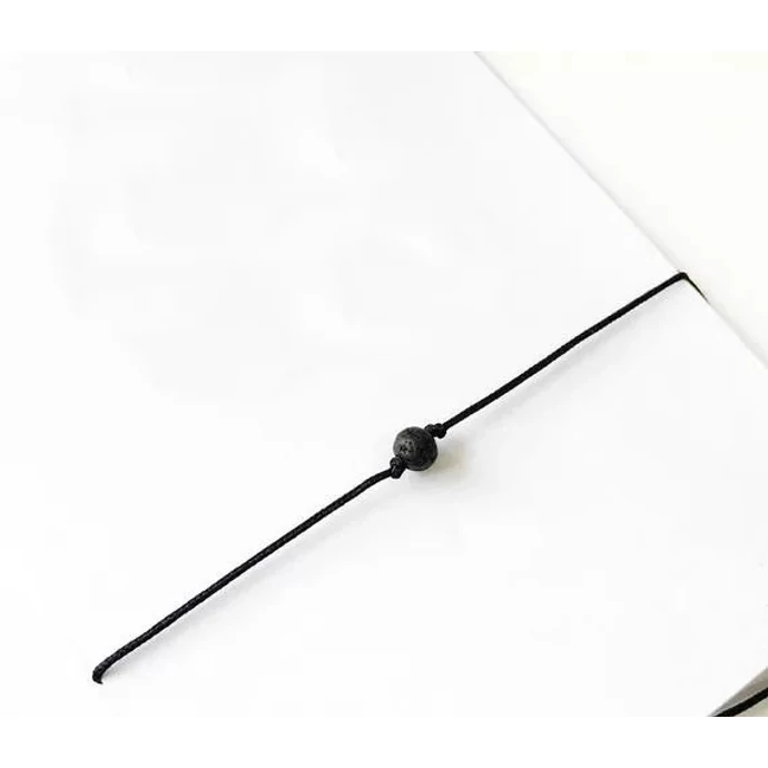 Zsineg lávakő ásványkarkötő _1