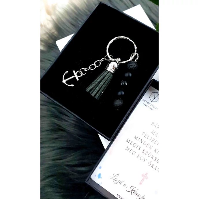 Keresztapa felkérő díszdobozos kulcstartó