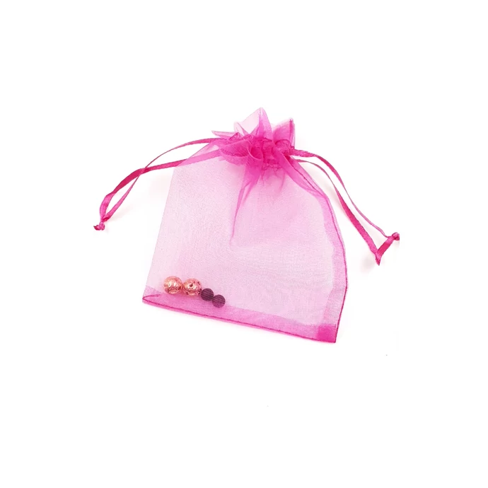 Tüll tasak (több szíben) színes díszcsomagolás ékszer csomagolás ajándék ajándékozás