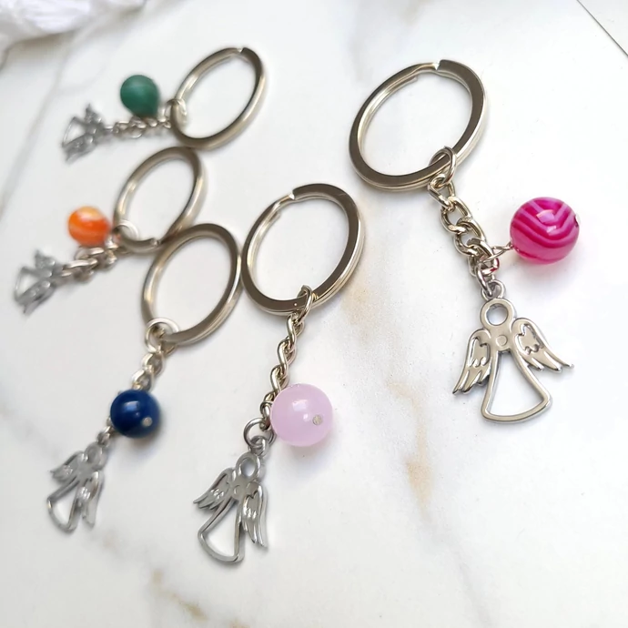 Angyal kulcstartószett 5 db-os